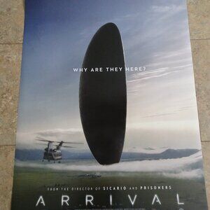 Arrival - Movie Poster - movie stars Jeremy Renner as Ian Donnelly - 2016